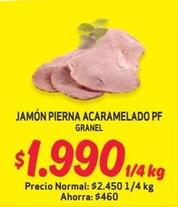 PF - Jamon Pierna Acaramelado Pf Granel