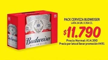 Budweiser - Pack Cerveza