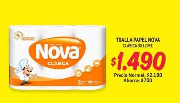 Nova - Toalla Papel
