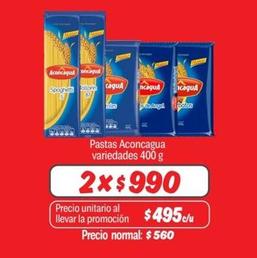 Aconcagua - Pastas