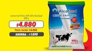 Alcafood - Leche Inst Polvo