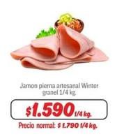 Winter - Jamon Pierna Artesanal  Granel