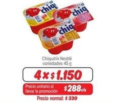 Nestlé - Chiquitín Variedad