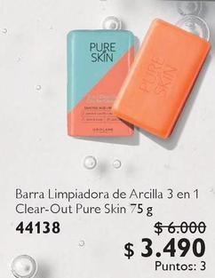 Barra Limpiadora De Arcilla 3 En 1 Clear-out Pure Skin 75 G 44138