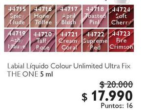 Colour - Labial Liquido Unlimited Ultra Fix