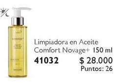 Novage - Limpiadora En Aceite Comfort + 150 Ml