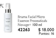Essence - Bruma Facial Micro  Proceuticals Novage+ 100 Ml