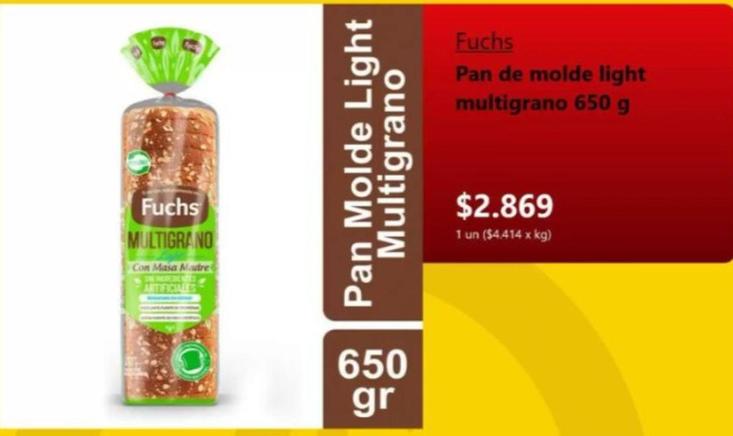 Fuchs - Pan De Molde Light Multigrano