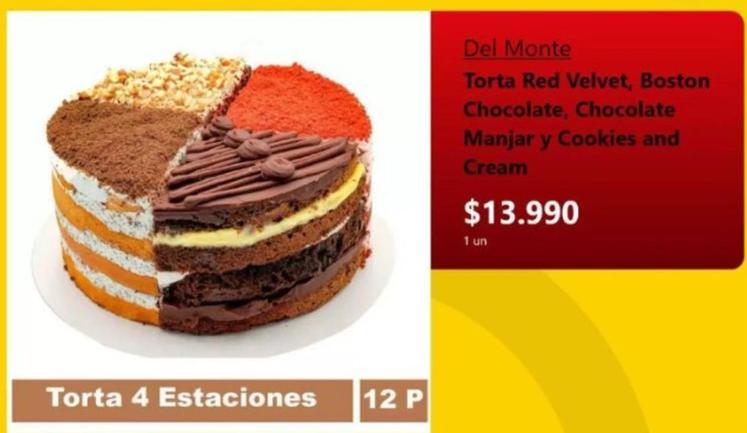 Del Monte - Torta 4 Estaciones