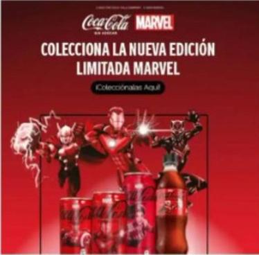 Coca Cola - Colecciona La Nueva Edicion Limitada Marvel