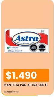 Astra - Manteca Pan