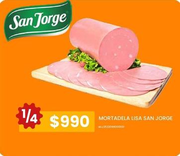 San Jorge - Mortadela Lisa