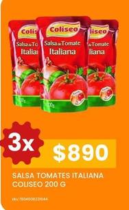 Coliseo - Salsa Tomates Italiana
