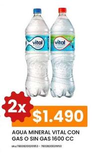 Vital - Agua Mineral Con Gas O Sin Gas
