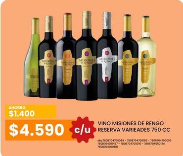 Misiones de Rengo - Vino Misiones De Rengo Reserva Varieades