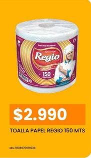 Regio - Toalla Papel 150 Mts