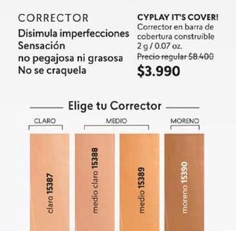 Corrector Cyplay It's Cover!