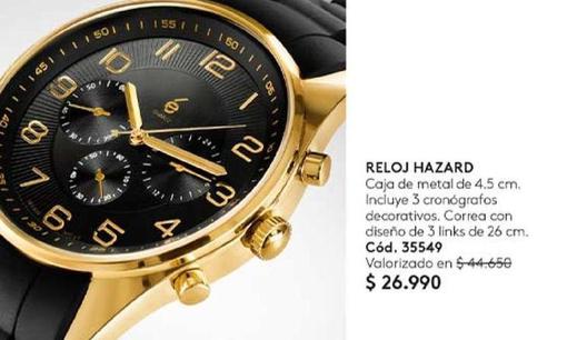 Metal - Reloj Hazard