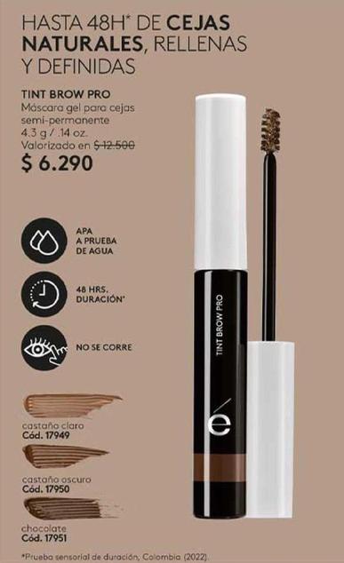 Castaño - Hasta 48h' De Cejas Naturales, Rellenas Y Definidas