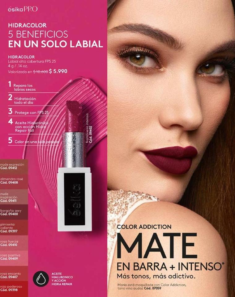 cesta - Hidratacolor 5 Beneficios En Un Solo Labial