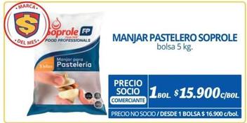 Pastelero - Manjar Soprole