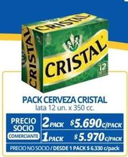 Cristal - Pack Cerveza