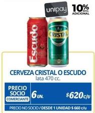 Escudo - Cerveza Cristal O