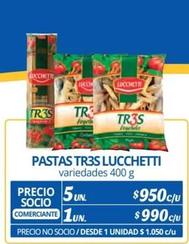 Lucchetti - Pastas Tr3s