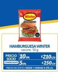 Winter - Hamburguesa