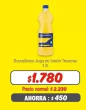 Traverso - Sucedaneo Jugo De Limon