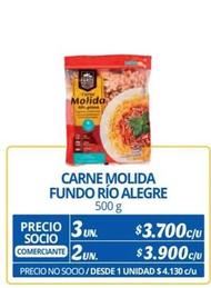 Carne Molida Fundo Rio Alegre