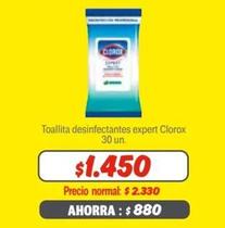Clorox - Toallita Desinfectantes Expert