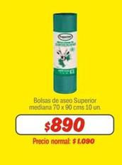 Superior - Bolsas De Aseo Mediana