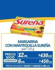 Sureña - Margarina Con Mantequilla