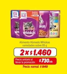 Whiskas - Alimento Humedo