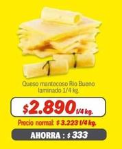Rio Bueno - Queso Mantecoso Laminado