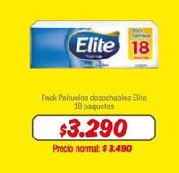 Elite - Pack Pañuelos Desechables