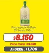 MalPaso - Pisco Especial Malpaso Botella