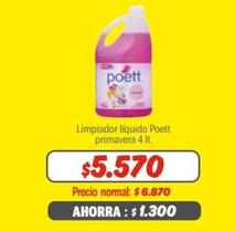 Poett - Limpiador Líquido