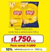 Lay's - Papas Fritas Corte Liso O Americano