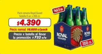 Royal Guard - Pack Cerveza