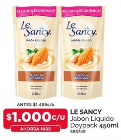 Le Sancy - Jabon Liquido Doypack