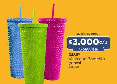 Glap - Vaso Con Bombilla
