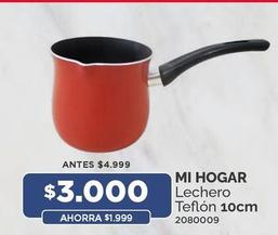 Mi Hogar - Lechero Teflor 10cm
