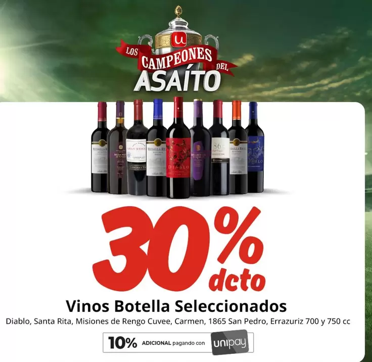 1865 - Vinos Botella Seleccionados