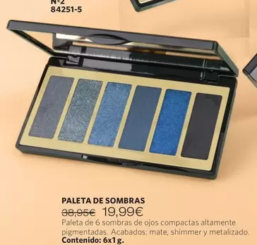 Paleta De Sombras