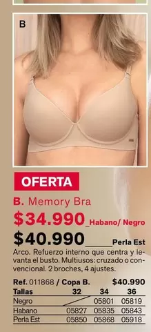 Perla - Memory Bra