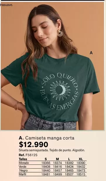 Camiseta Manga Corta