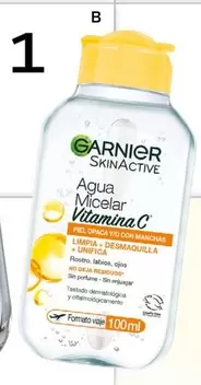 Garnier - Skinactive Agua Micelar Vitamina C 500ml