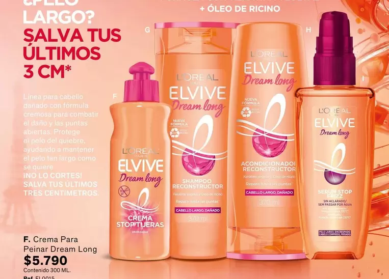 L'Oréal - Crema Para Peinar Dream Long